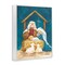 Stupell Industries Comforting Nativity Painting Framed Giclee, design by Diane Kater